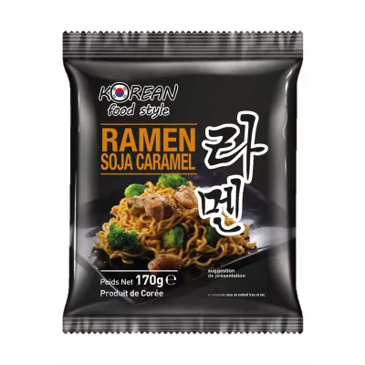 रेमन नूडल्स सोया कारमेल बैग Nl/fr 170g - T&T FOODS