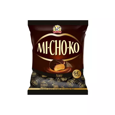 Bonbons Mi-cho-ko Caramel Chocolat Noir 280g - LA PIE QUI CHANTE