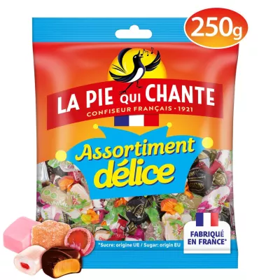 Конфеты Délice Ассорти 250г - La Pie Qui Chante