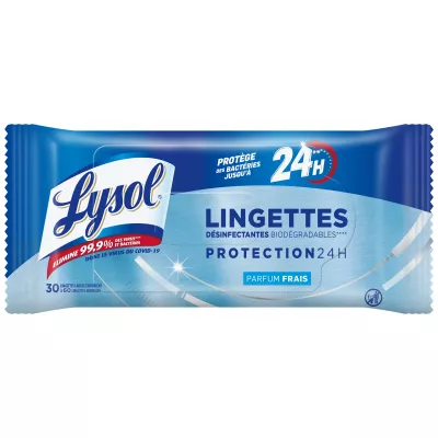Lysol Wipes X30 24h Fresh