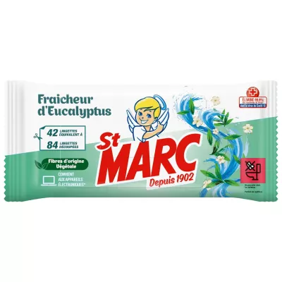 Khử trùng khăn lau tại Eucalyptus X42 - SAINT MARC
