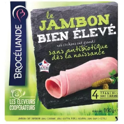 Jambon Cuit Sup.4tr 160g