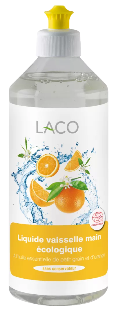 हाथ से बर्तन धोने का तरल पदार्थ। 500 मि.ली - LACO
