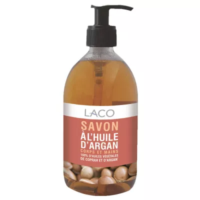 Savon à l'Huile d'Argan, 500ml - LACO