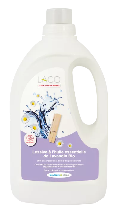 Lessive Ecologique à L' Huile Essentielle de Lavande 2L - LACO