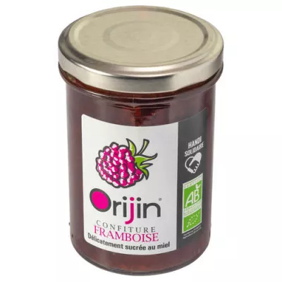 Confiture Framb.miel Bio 250 G
