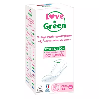 Hypoallergenic na ikolojia ya kawaida ya mazingira ya kiikolojia - LOVE & GREEN