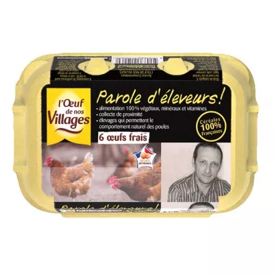 Parole Eleveur Oeuf Sol X6 M/g