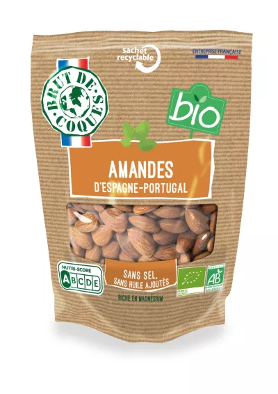 Bio Amandes Sans Sel 100g