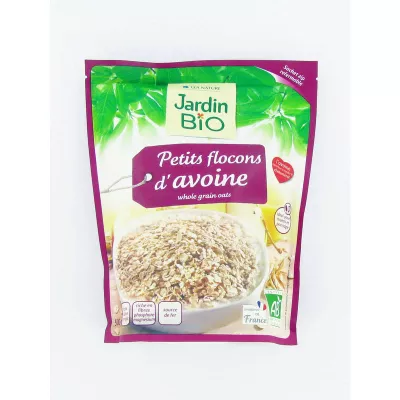 Petits flocons d'avoine BIO 500g - JARDIN BIO
