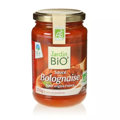Sốt Bolognese bò ORGANIC 350g - JARDIN BIO