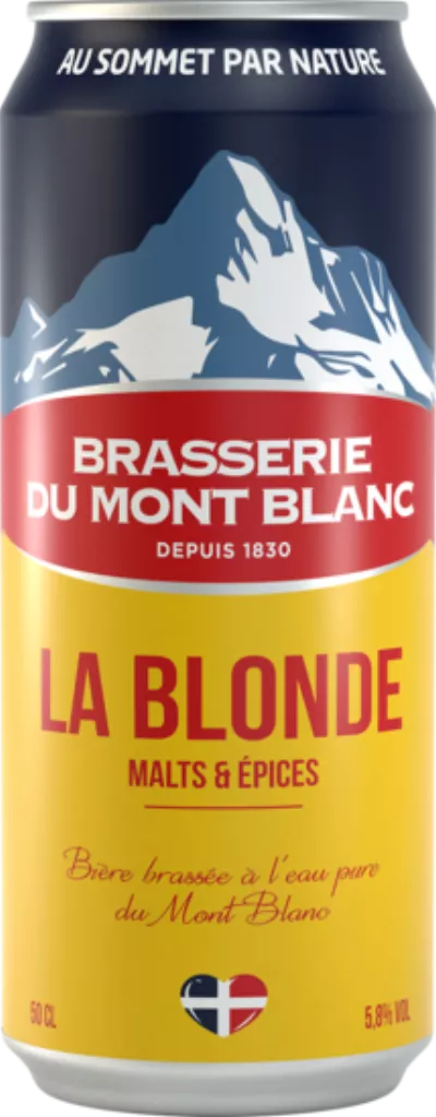 50cl Bte Blonde Mont Blanc