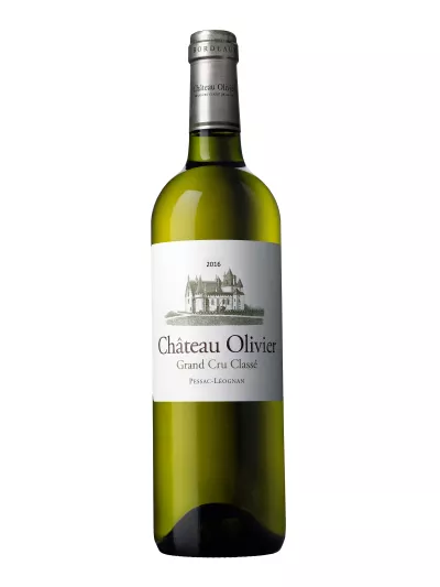 النبيذ الأبيض بيساك ليوجنان جراند كرو كلاسي 14% 75cl - CHÂTEAU OLIVIER