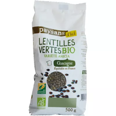 Lentilhas Vrte Gasc.bio 500g
