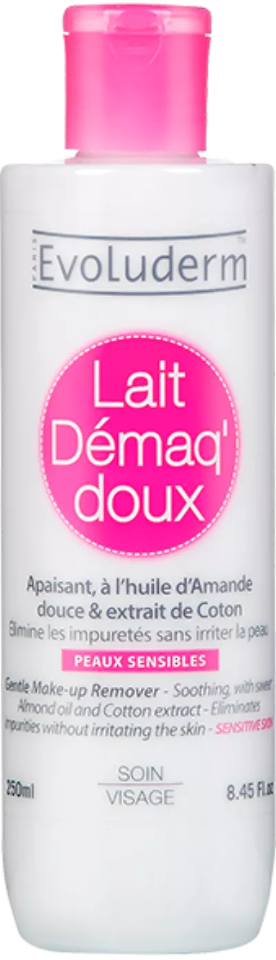 Démaq' Gentle Soothing Milk 250ml - Evoluderm