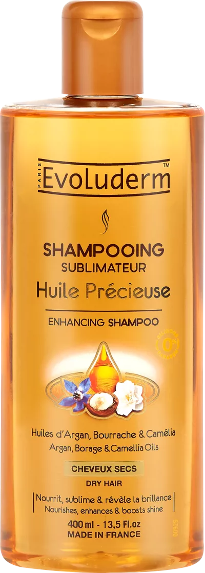 Shampoo Intensificador de Óleo Precioso 400ml - Evoluderm