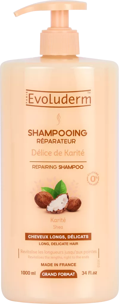 Shea Délice Repairing Shampoo 1l - Evoluderm