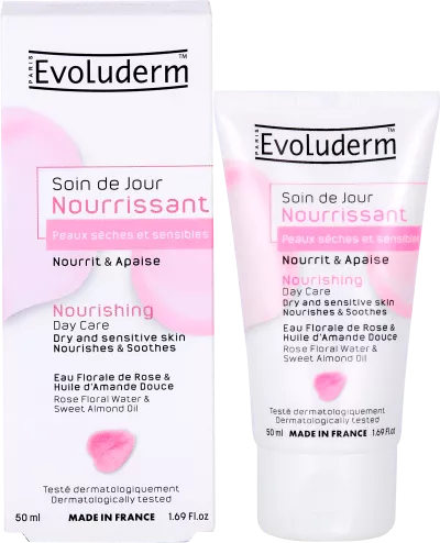 Cuidado de Dia Nutritivo para Pele Seca e Sensível 50ml - Evoluderm