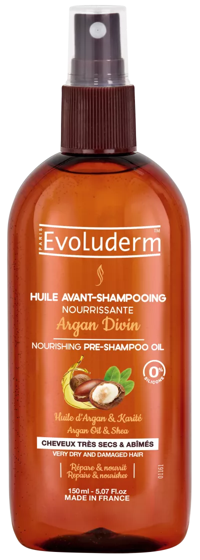 Divine Argan Lishe Avant Mafuta 150ml - Evoluderm