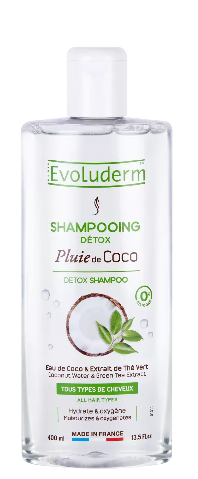 Shampoo ya maji ya mvua 400ml - Evoluderm