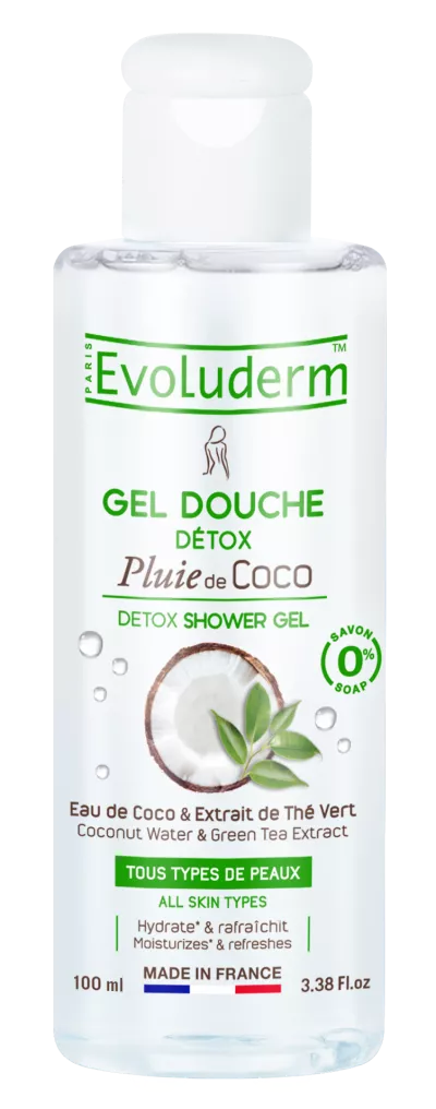 Kokosregendouchegel 100 ml - Evoluderm