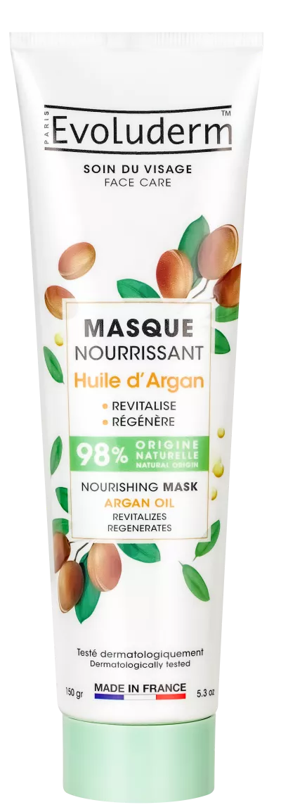 Argan Oil Nourishing Mask 150ml - Evoluderm
