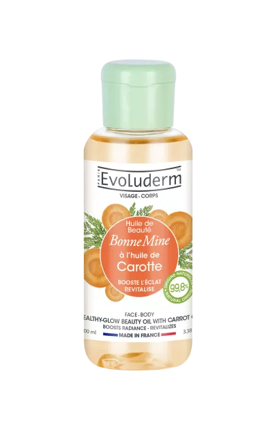 健康焕彩美容油含胡萝卜油 100ml - Evoluderm