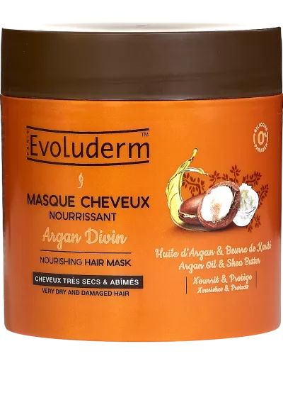 डिवाइन आर्गन हेयर मास्क 500 मि.ली - Evoluderm