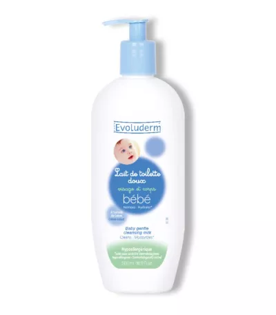 Uso laini na mtoto mtoto maziwa ya choo 500ml - Evoluderm