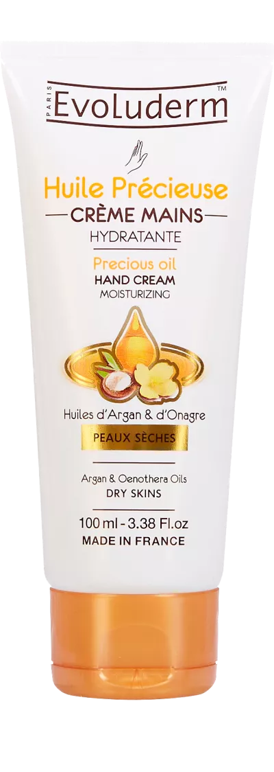 Crème Mains Hydratante Huile Précieuse 100ml - Evoluderm