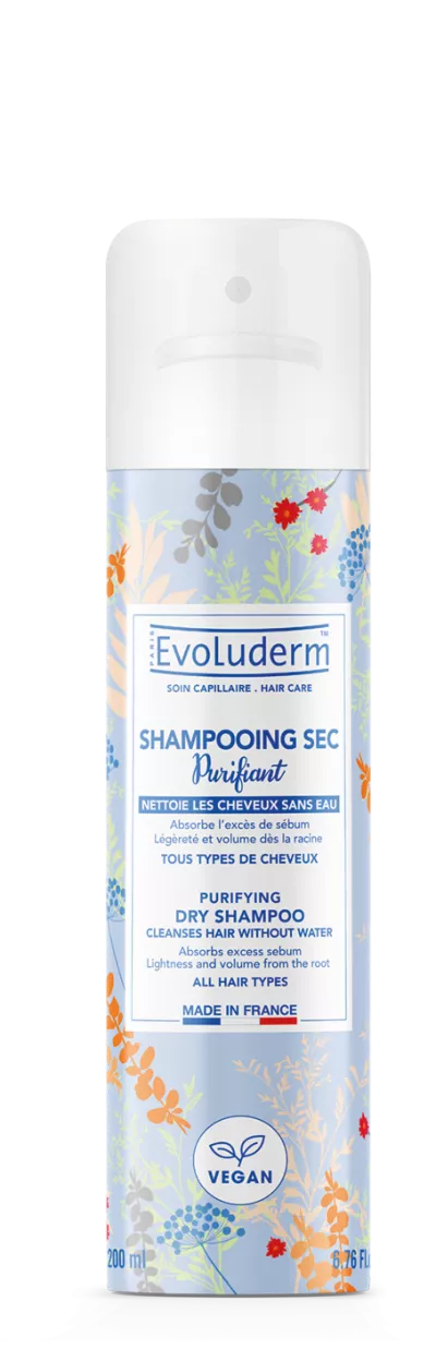 Shampoing Sec Purifiant 200ml - Evoluderm