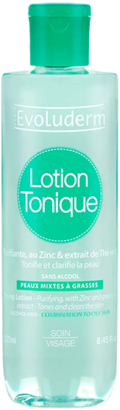 Lotion Tonique Purifiante Peaux Mixtes à Grasses 250ml - Evoluderm