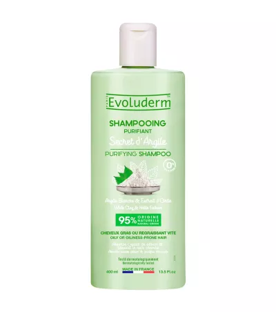 Shampoing Purifiant Rituel D'argile 400ml - Evoluderm