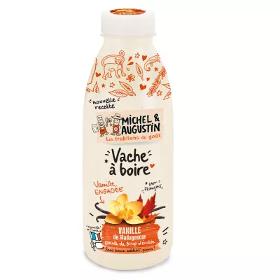 Yogurt da bere alla vaniglia del Madagascar 500ml - Michel Et Augustin