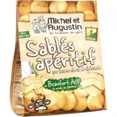 Bánh mì khai vị Beaufort và Pepper Point, 100g - MICHEL ET AUGUSTIN