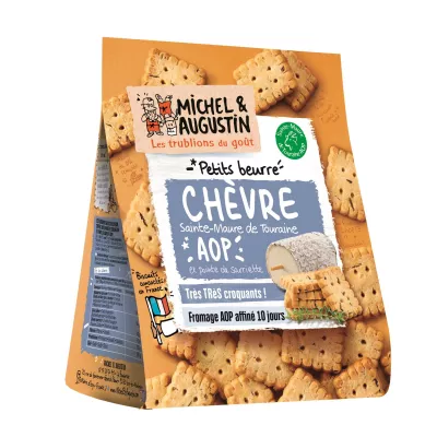 Petit Beurre Chèvre et Sarriette,100g - MICHEL ET AUGUSTIN