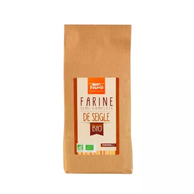 Farina Di Segale Semi Integrale Biologica 1kg - MON FOURNIL