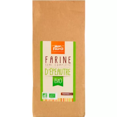 Farine Semi Complète d' Epeautre Bio 1kg - MON FOURNIL