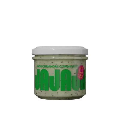 Mayo Coriandre Citron Vert, 105g - JAJAJA