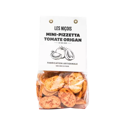 Mini-Pizzetas Tomate Origan, 180g - LES NIÇOIS