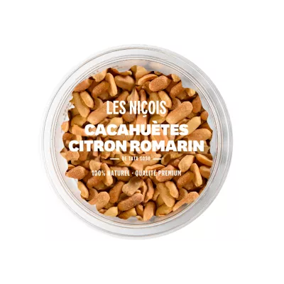 Rosemary peanuts, 110g - LES NIÇOIS