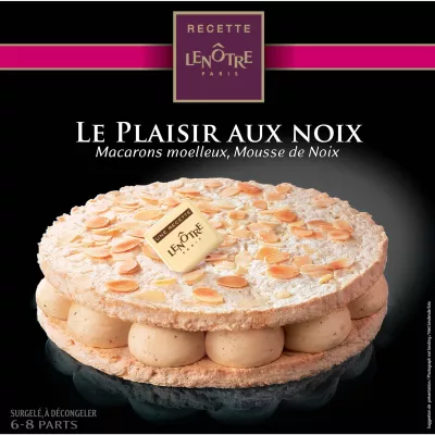 Postre helado de nuez 410g - LENÔTRE