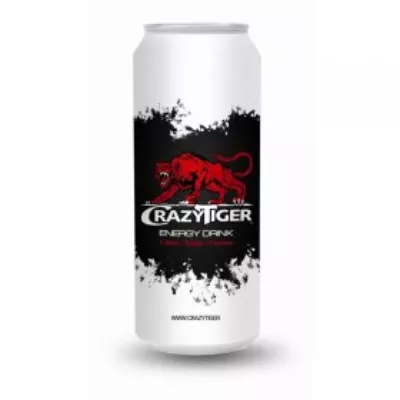 エナジードリンク 50cl - CRAZY TIGER