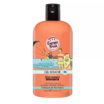 Gel douche fleur d'oranger & monoï 500ml - ENERGIE FRUIT
