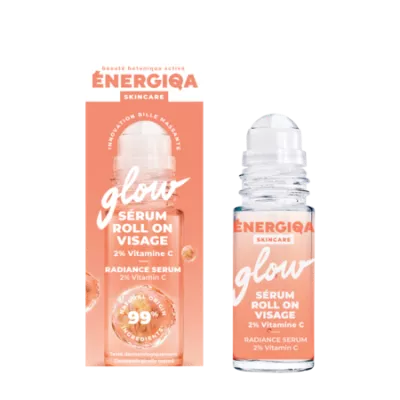 Sérum roll On Visage Glow 2% Vitamine C 30ml - ENERGIQA