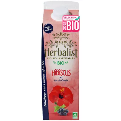 Herb.hibis.jus Cassis Bio 1l