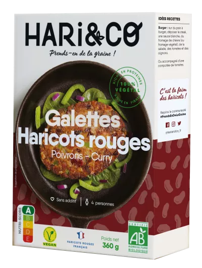 Galettes Haric.rouges Bio 4x90