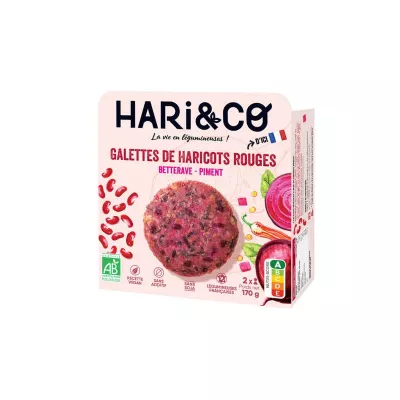 Galet Haricot Rges Bio 170g