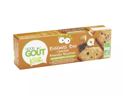 Biscuit chocolat amandes noisettes 110g - GOOD GOUT