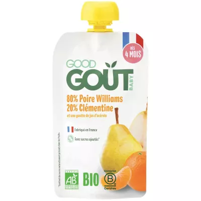 120 جرام من الكمثرى كليمنتينا العضوية - GOOD GOUT